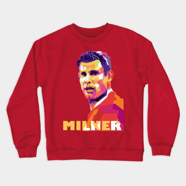 James milner Crewneck Sweatshirt by Danwpap2